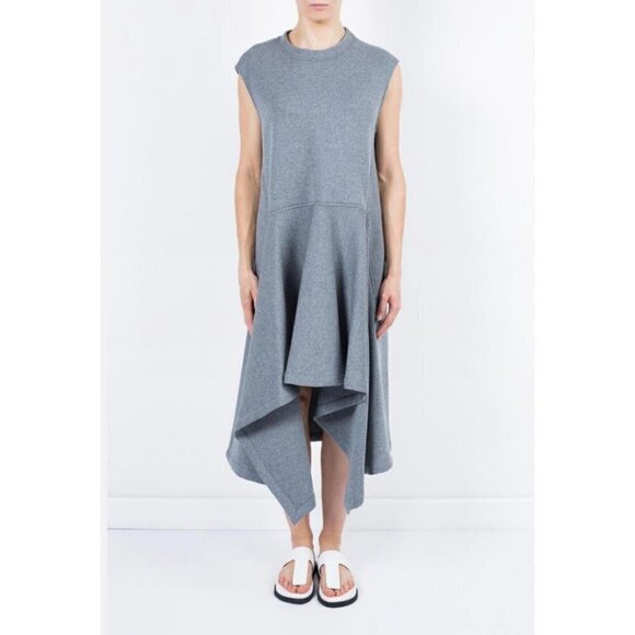 Marni Sideswept Hem Dress Grey Womens Size IT 44 US 8 - Picture 13 of 14